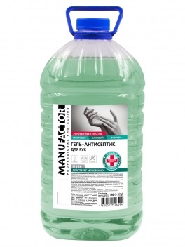 

Гель-антисептик для рук MANUFACTOR, ПЭТ, 5 л N30801