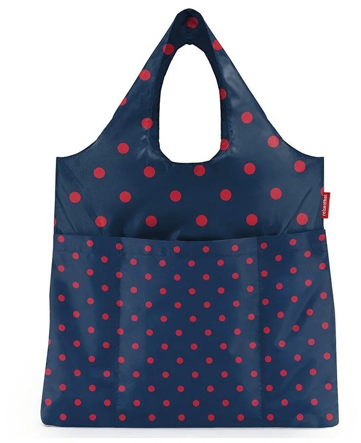 

Сумка складная Mini maxi shopper plus mixed dots red