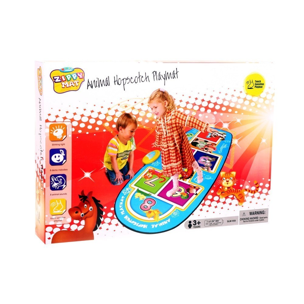 Игровой музыкальный коврик Animal Hopscotch Playmat Игровой музыкальный коврик Animal Hopscotch Playmat