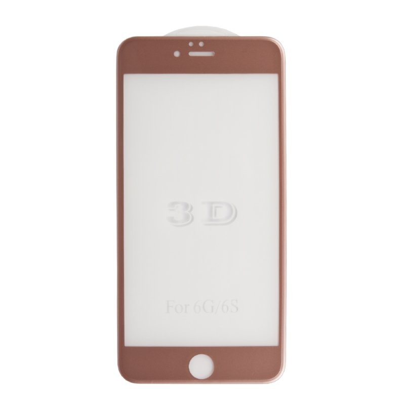 

Защитное стекло «LP» для iPhone 6/6s Plus Tempered Glass 3D с рамкой 0,33 мм, 9H (ударопрочное/роз