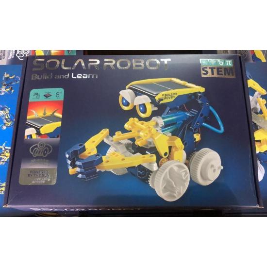 

Робот-конструктор на солнечной батарее 11 в 1 Solar Robot build and learn