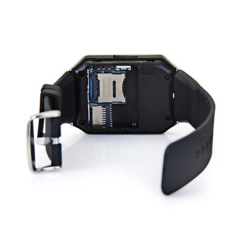 Умные часы Smart Watch DZ09 Серебро Черный ремешок