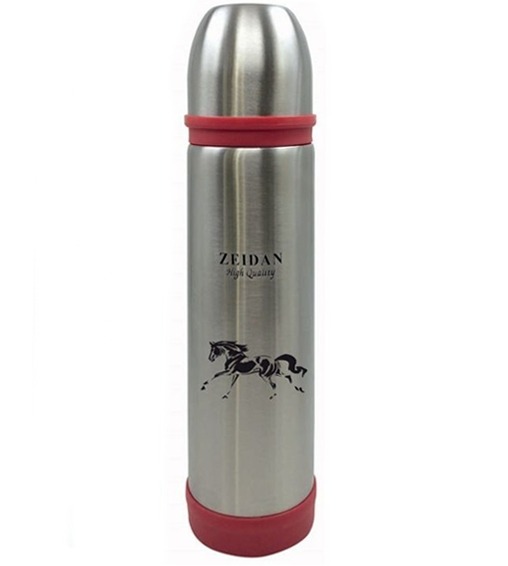 

Классический термос Zeidan Z9036, 0.5 л, серебристый/красный