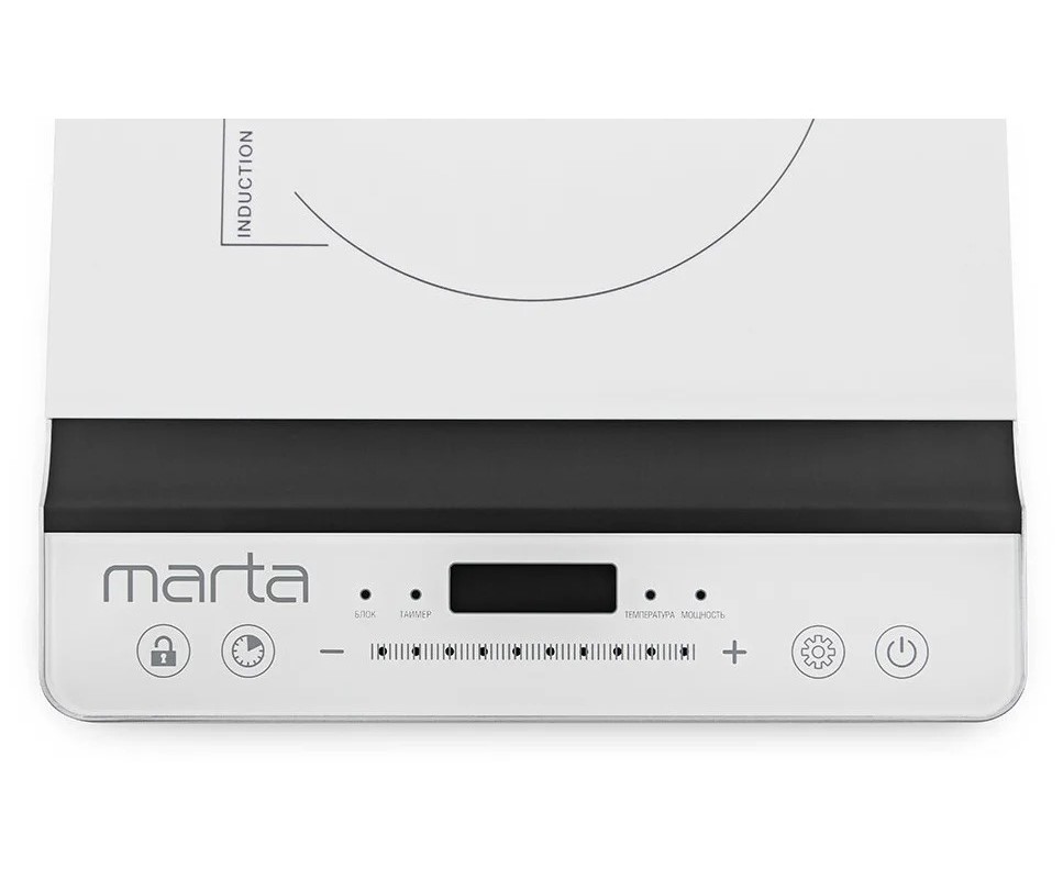 фото Электрическая плита marta mt-4210 белый жемчуг, белый