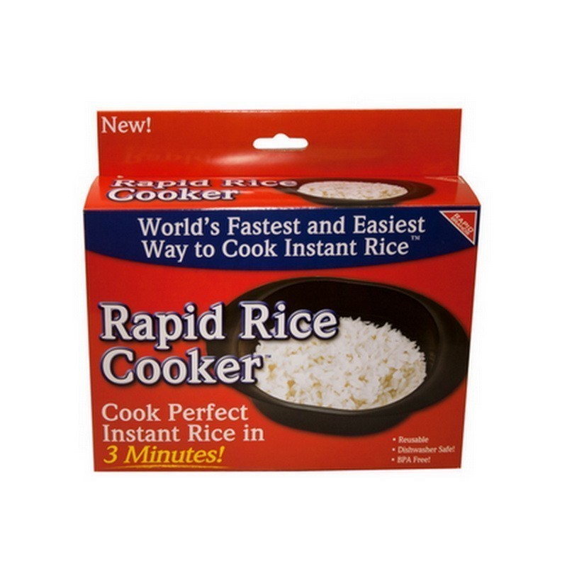 

Набор мисок для приготовления риса в микроволновой печи Rapid Rice Cooker, 2 шт