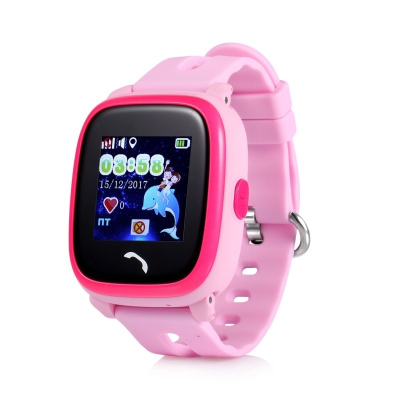 Умные детские часы Smart Baby Watch DF25G (GW400S), Розовый