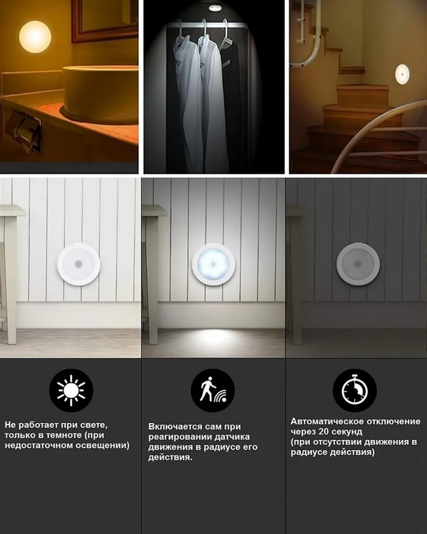 Светильник лестничный с датчиком движения: как сделать ваш дом удобным .
