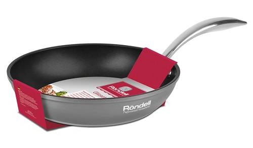 фото Сковорода rondell rd-1101, 28 см, серый