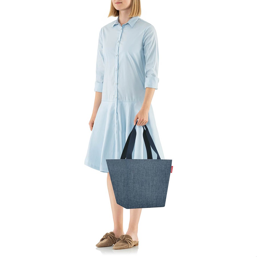 фото Сумка shopper m twist blue