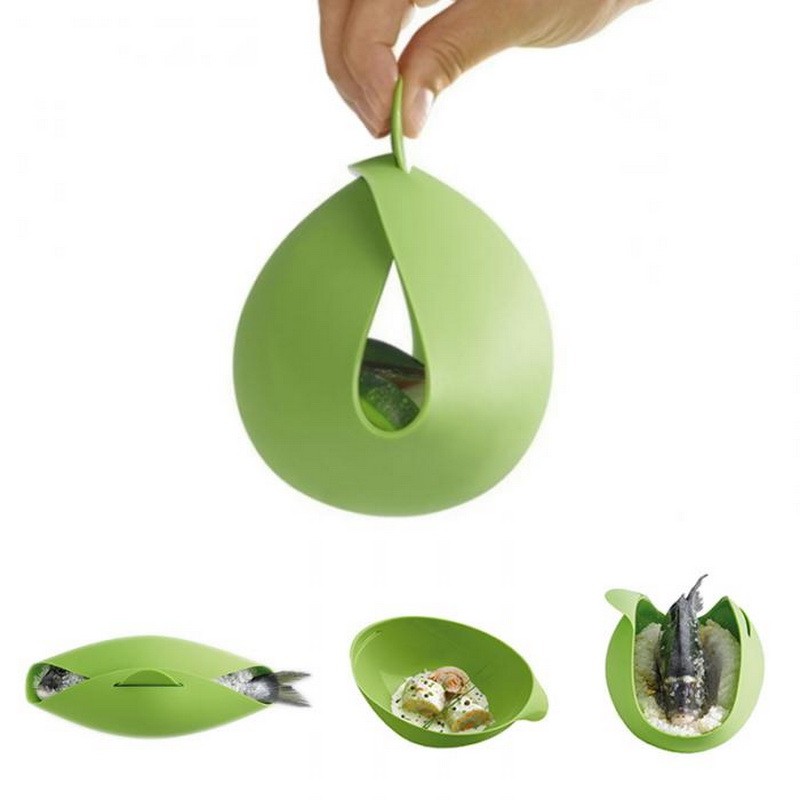 

Миска кухонная гибкая Creative Multifunctional Silicone Cooking Bowl