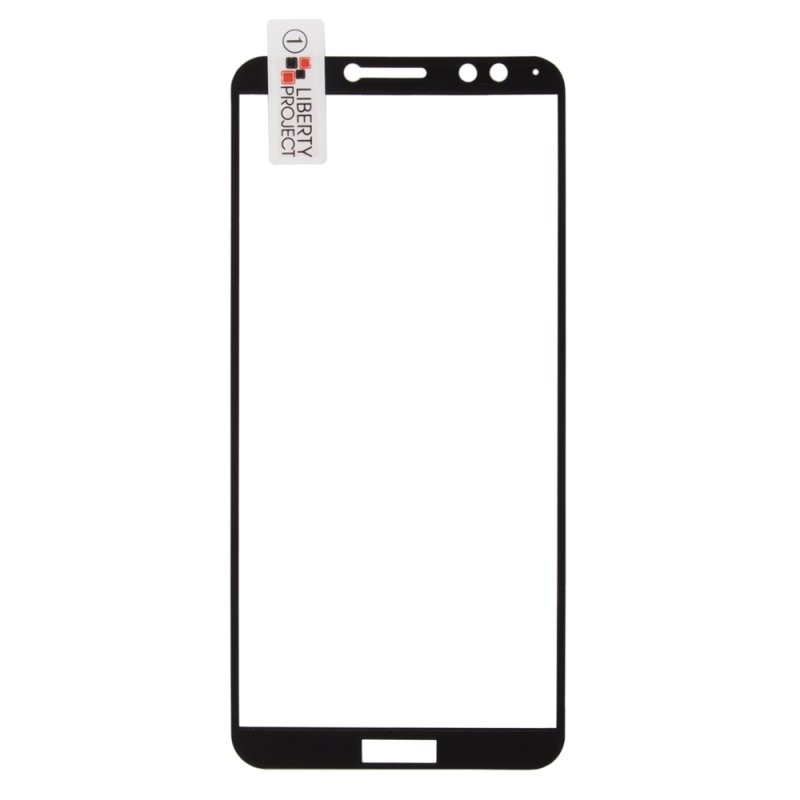 

Защитное стекло «LP» для Huawei Honor 7C/Y6 2018 Thin Frame Full Glue с рамкой 0,33мм2,5D9H (черное)