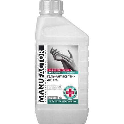 

Гель-антисептик для рук MANUFACTOR, ПВХ, 1 л N30814