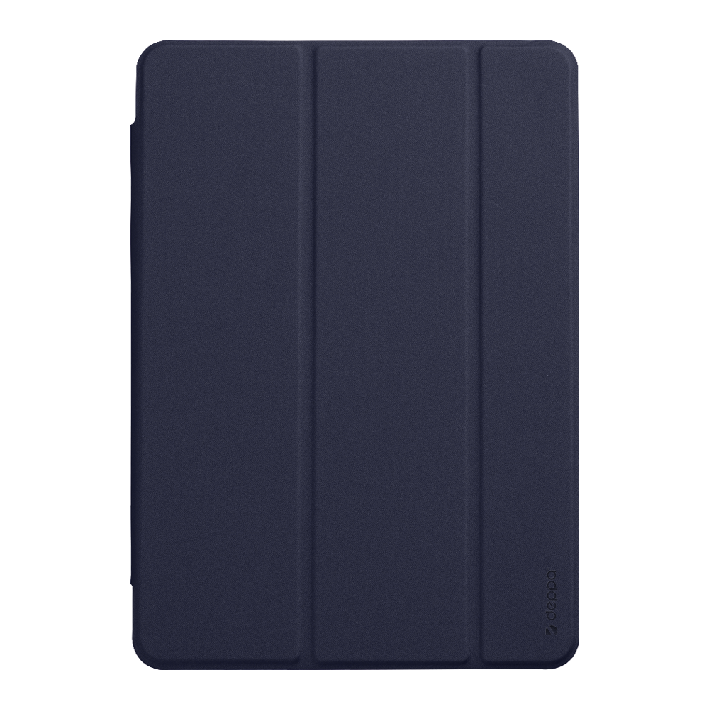 фото Чехол-подставка wallet onzo basic для apple ipad 10.2 2019/2020, синий, deppa