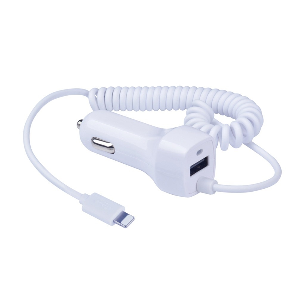 

Автомобильная зарядка для iPhone 5, 5s, 6, 6s