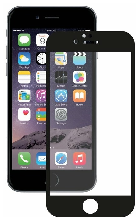 

Защитное стекло Deppa GLASS 61996/61997 для Apple iPhone 6/6S черный