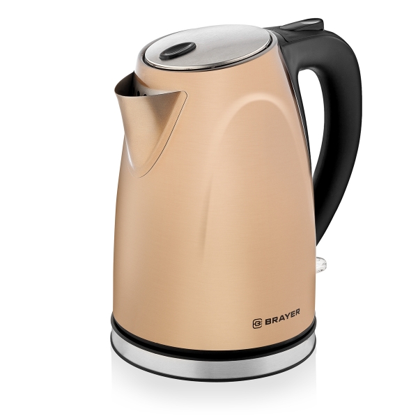 

Чайник электрический Brayer BR1041BZ, 2200 Вт, 1,7 л, бронза