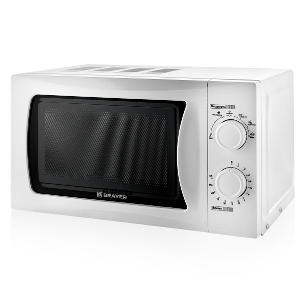 

Микроволновая печь Brayer BR2501, 700 Вт, 20 л, 6 уровней мощности
