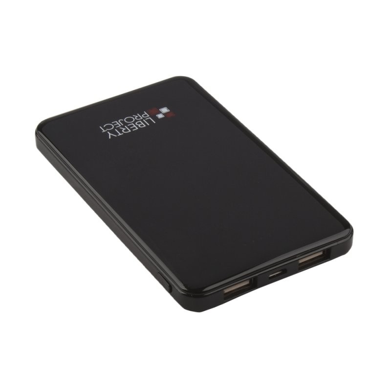 

Внешний АКБ «LP» 5000 мАч Li-Pol USB выход 2,1А «Metal Series» (черный) Э