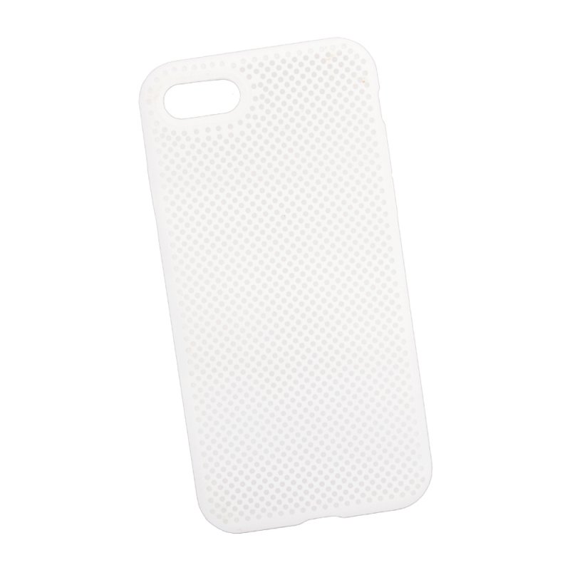 

Силиконовый чехол «LP» для iPhone SE 2/8/7 «Silicone Dot Case» (белый/коробка)