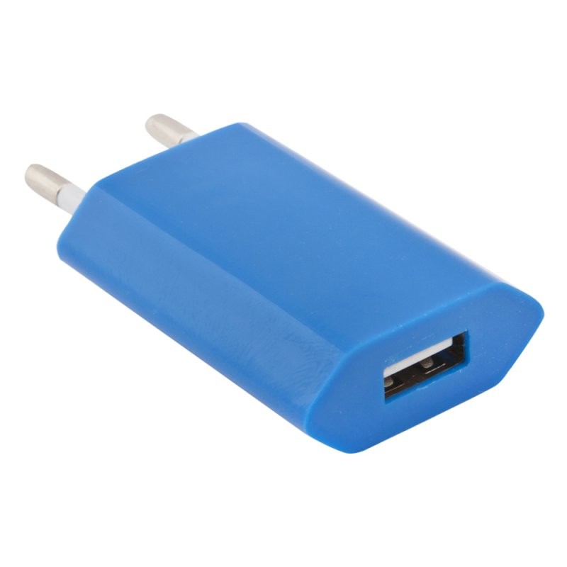 

СЗУ «LP» с USB выходом 1А (синий/европакет)
