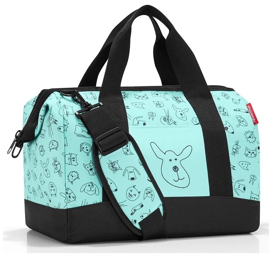 

Сумка дорожная reisenthel Allrounder M детская, cats and dogs mint
