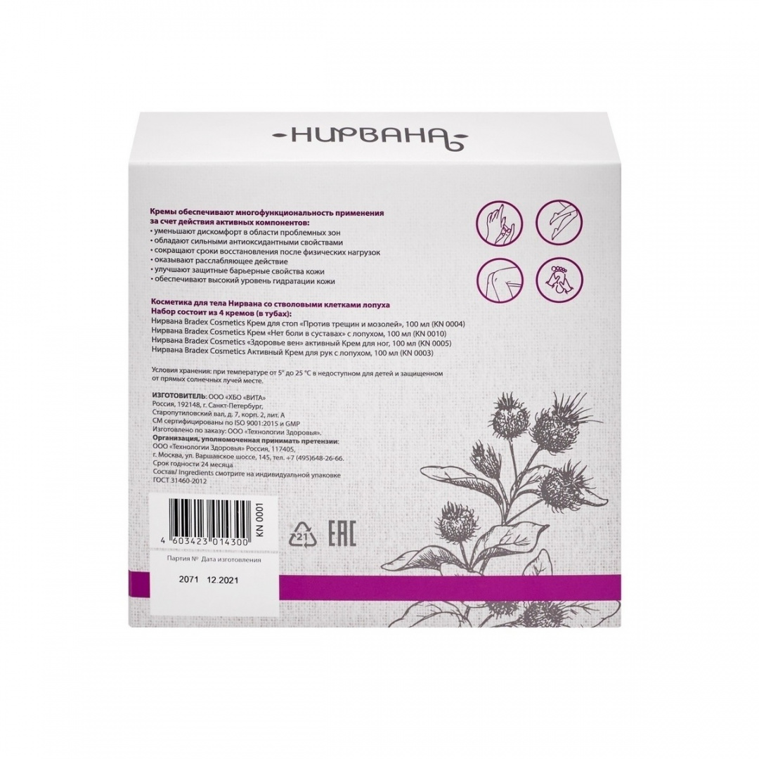 фото Набор «косметика для тела нирвана»