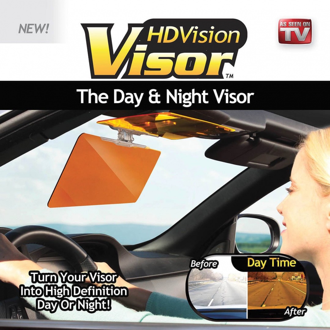 Cолнцезащитный козырек для автомобиля HD Vision Visor