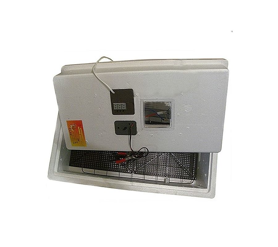 Инкубатор - Несушка, 104 яйца, 220В/12В, автоматический поворот, цифровой терморегулятор с гигрометром, принудительная вентиляция (арт. 64вг) от MELEON