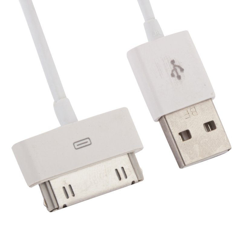 

USB кабель «LP» для Apple iPhone/iPad 30 pin (белый/европакет)