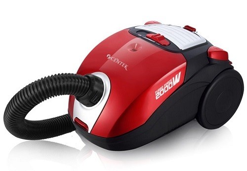 Купить Пылесос Centek CT-2511 (красн) 2000/400Вт, тканевый мешок, телескоп. трубка (1)