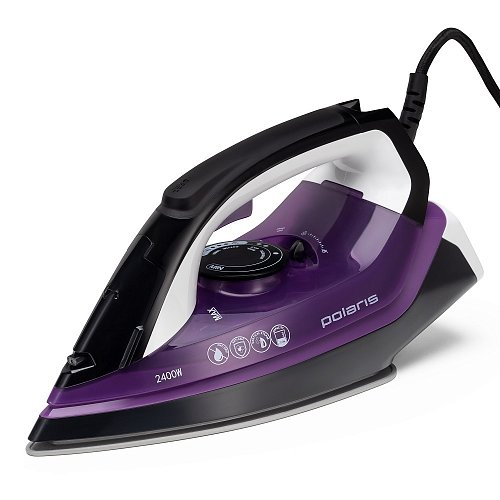 Купить Утюг Polaris PIR-2485К (2400Вт,керамика) фиолетовый