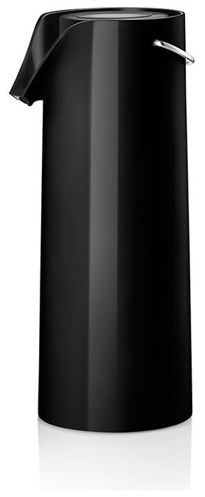 фото Помповый термос eva solo pump vacuum jug, 1.8 л черный