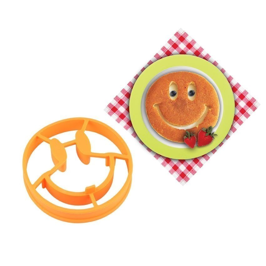 фото Форма для блинов и омлета - смайлик, 10 см