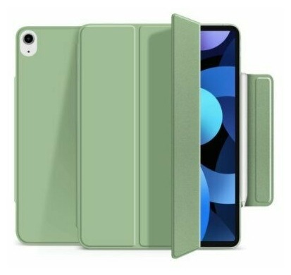 

Чехол книжка / подставка iPad Air 4 10,9 дюймов, магнит, экокожа, спящий режим, мятный