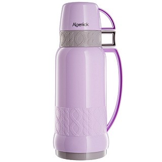 

Термос ALPENKOK AK-10003S/1 со стеклянной колбой лавандовый Alpenkok 1,0л (12)