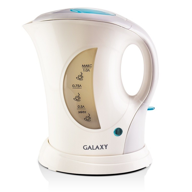 

Чайник электрический Galaxy GL 0105, 900 Вт, объем 1л
