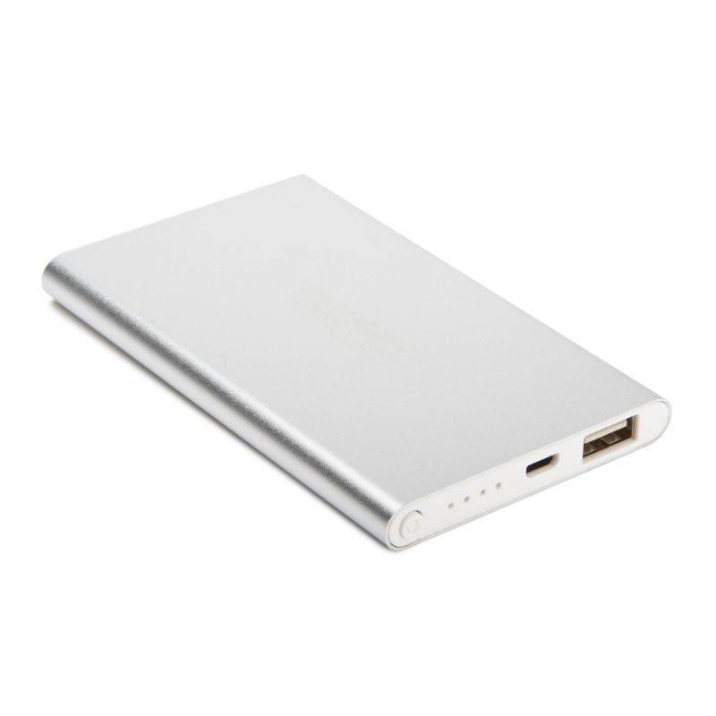 

Внешний АКБ «LP» 5000 мАч Li-Pol USB выход 2,1А «Metal Series» (серебристый) Э
