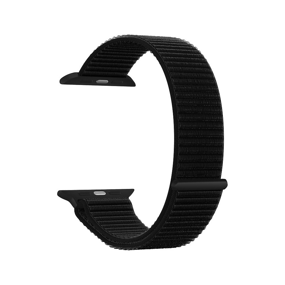 Ремешок Band Nylon для Apple Watch 38/40 mm, нейлоновый, черный, Deppa