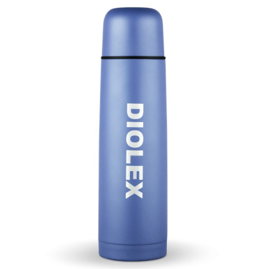 

Термос Diolex с узким горлом 0,5 цветной DX-500-2-B, синий