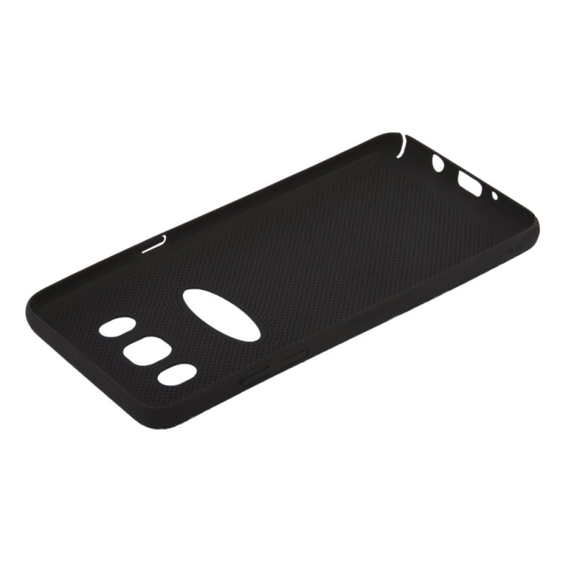 фото Защитная крышка для samsung j5 2016 «lp» сетка soft touch (черная) европакет