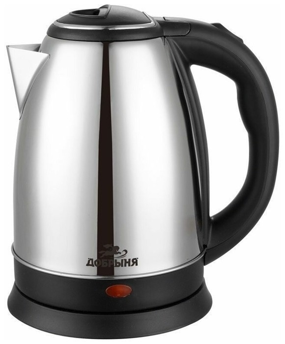 

Чайник Добрыня DO-1223, black/silver