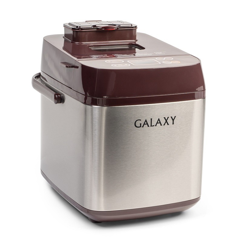 

Хлебопечь Galaxy GL 2700 600 Вт, жидкокристаллический дисплей , 19 программ приготовления, эле