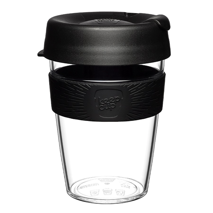 

Кружка KeepCup Original M 340 мл Clear Black