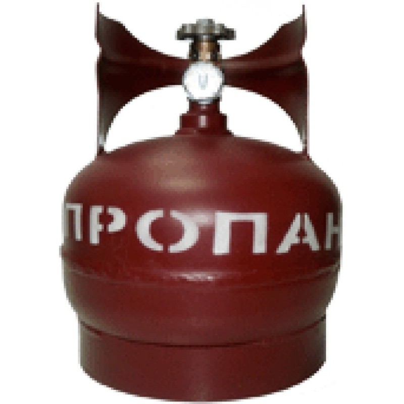 

Баллон газовый стальной с вентилем баллонным Крым, 5 л