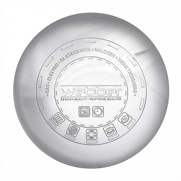 фото Be-0590 чайник webber из нерж.стали со свистком 3.0л