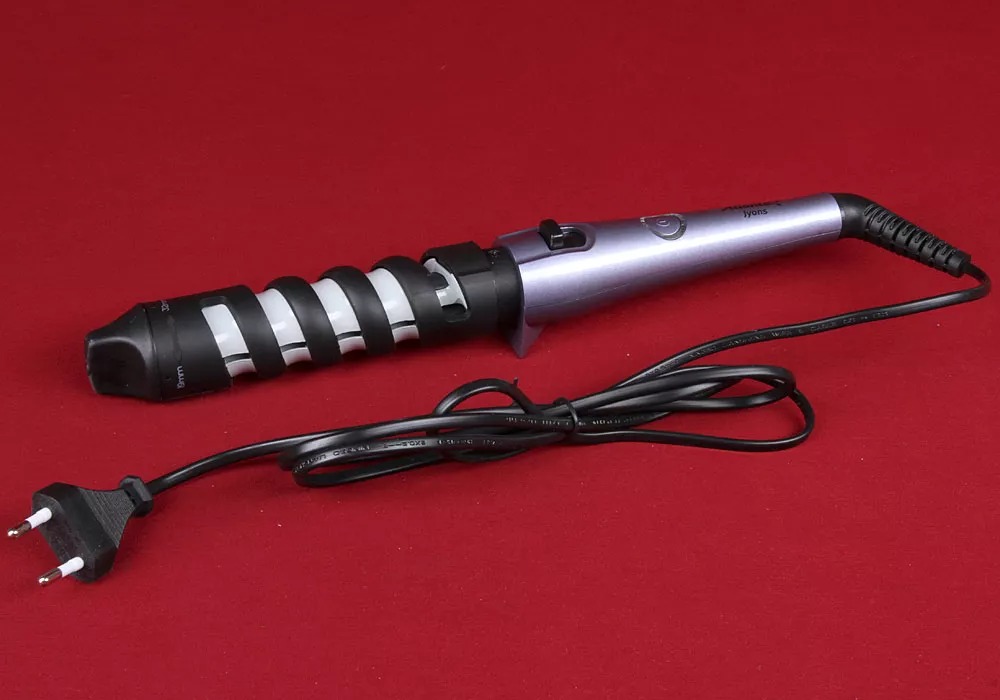 Электрощипцы для укладки волос арт ATH-6657 violet