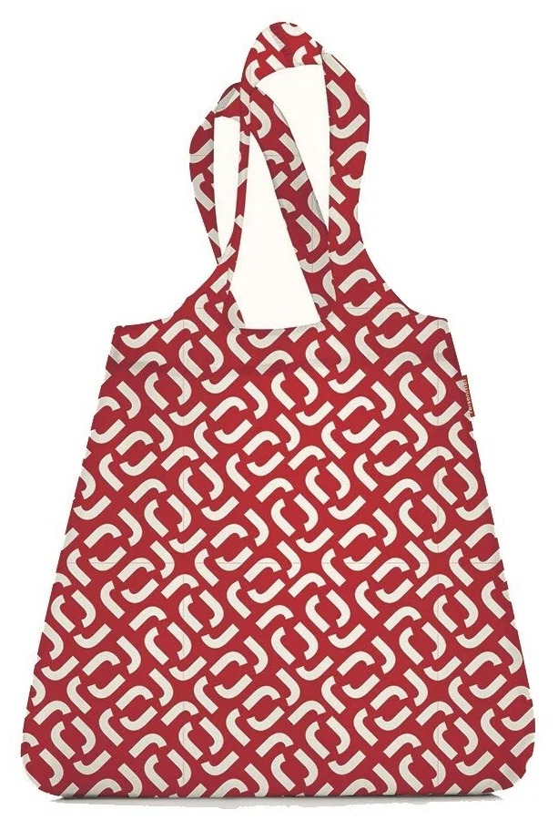 

Сумка складная Mini maxi shopper signature red