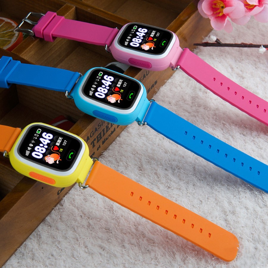 Smart Baby Watch G72 - умные детские часы с GPS, Оранжевый