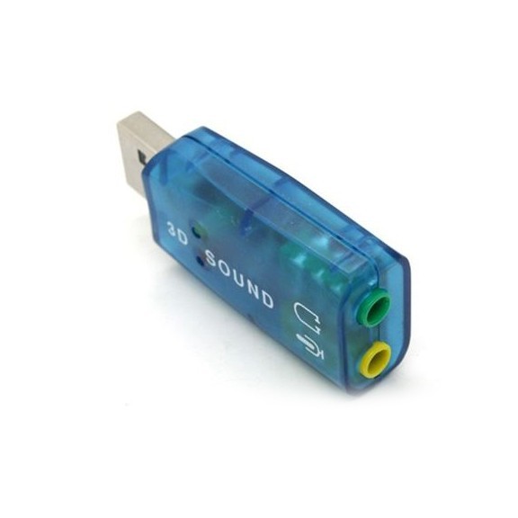 USB звуковая карта 3D Sound