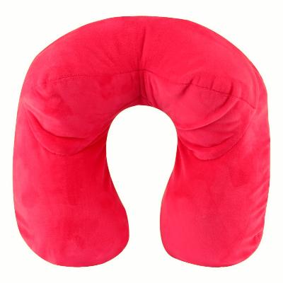 Удобная дорожная подушка, красный